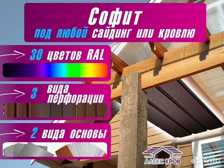 Софиты для кровли