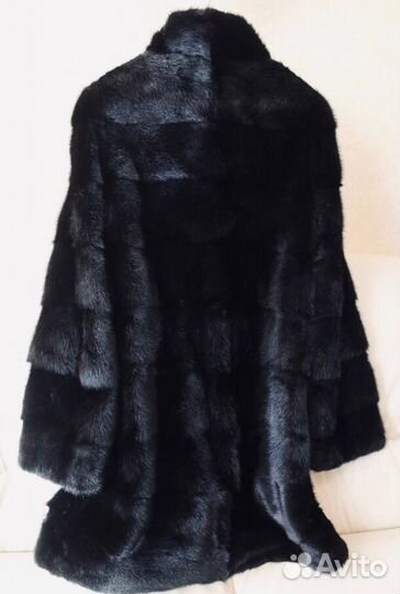 Шуба норковая поперечка 42 44