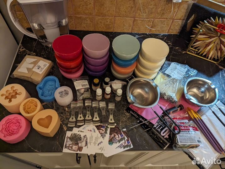 Набор для изготовления свечей, свечеварения