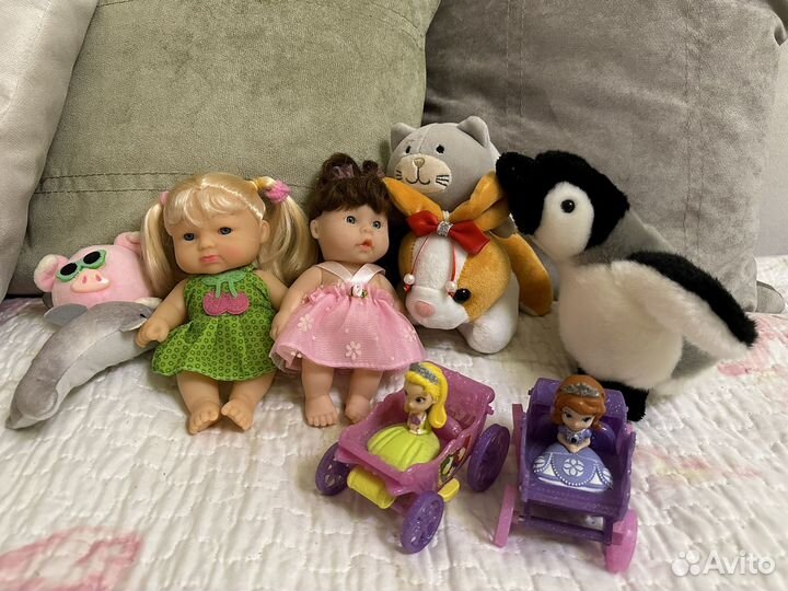 Игрушки для девочек пакет