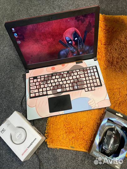 Супер-Мощный игровой ноутбук asus на GTX 1050 ti