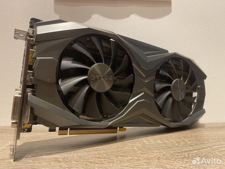 Видеокарта Zotac AMP Edition GTX1080Ti 11GB