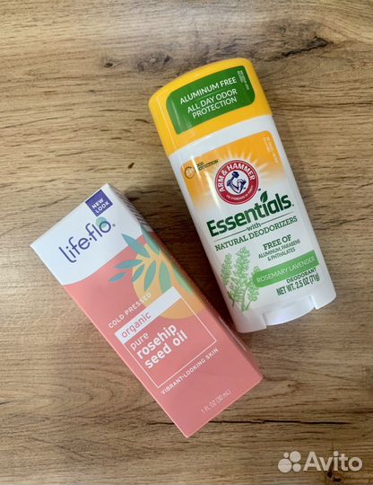 Гелевый дезодорант масло шиповника Айхерб