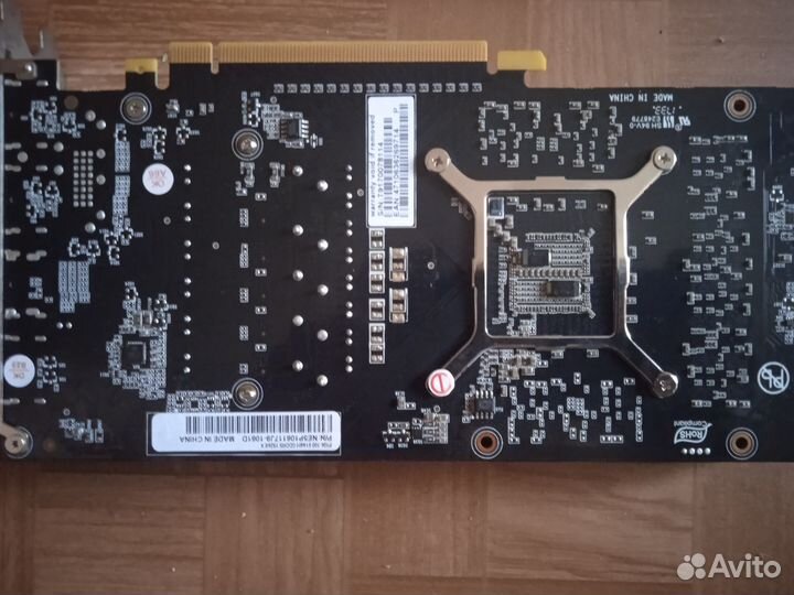 Видеокарта palit P106-100, 6GB