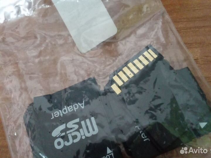 Новый адаптер(переходник) с micro sd на просто sd