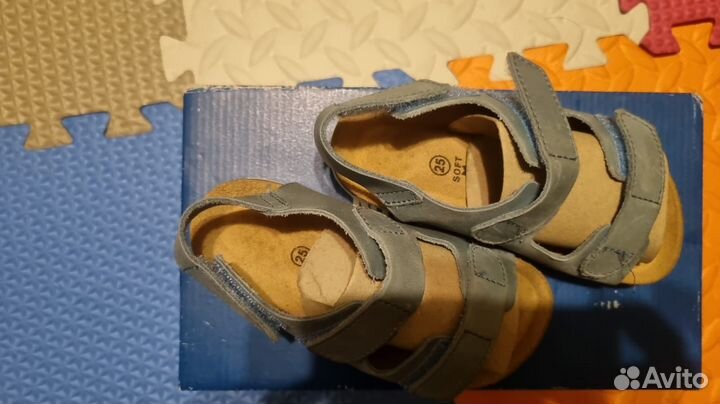 Cандалии для мальчика ортопедические Ortmann 25 ра