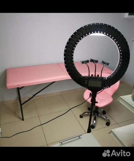 Кольцевая лампа со штативом