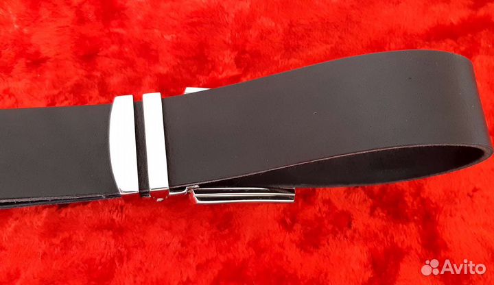 Ремень из натуральной кожи ручной работы