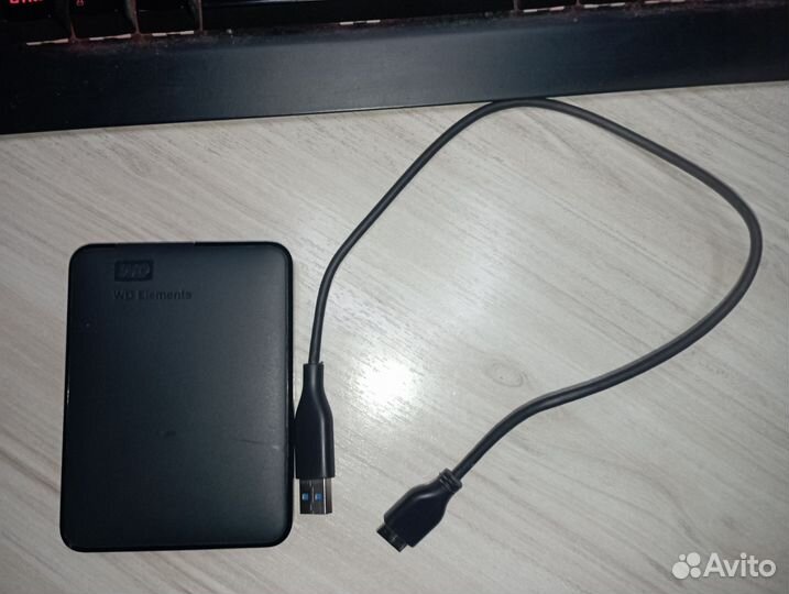 Внешний HDD WD Elements Portable 1 Tb
