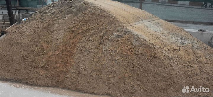 Песок речной в наличии
