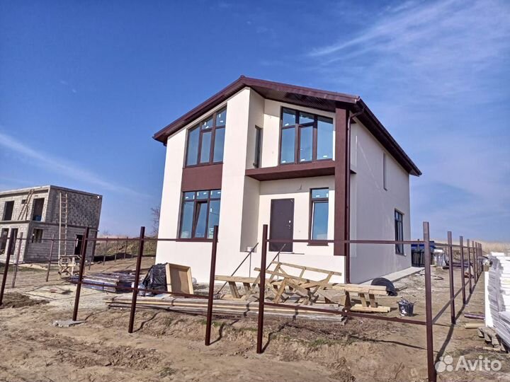 Дом из керамзитобетонных блоков 