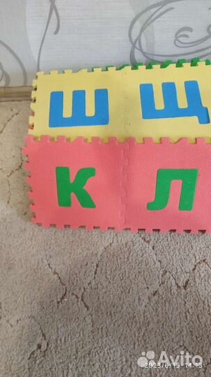 Детский коврик пазл