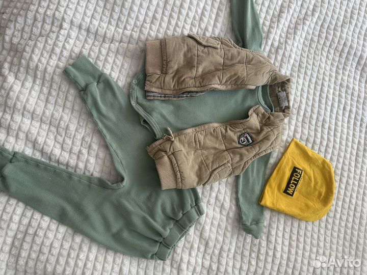 Вещи пакетом на мальчика 80 86