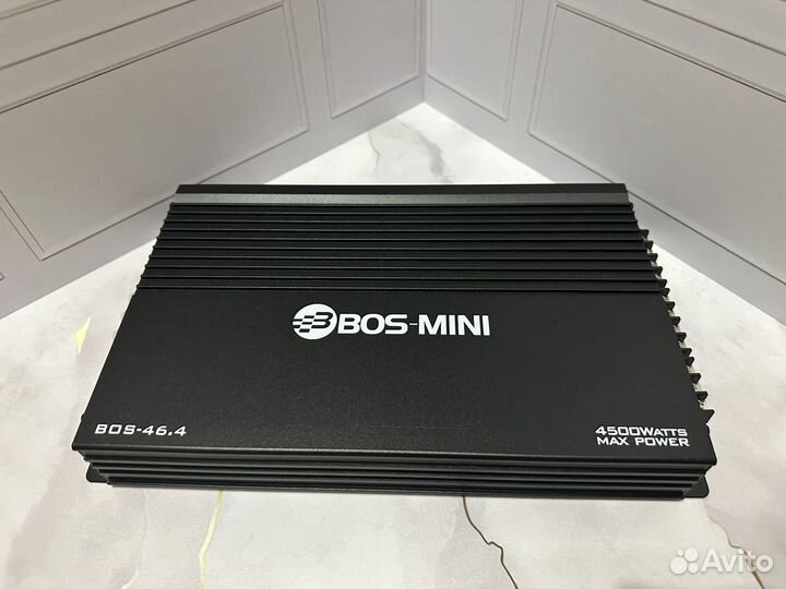 Новый усилитель BOS mini BOS-46.4 4500W