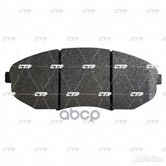 Колодки тормозные дисковые GK0443 CTR