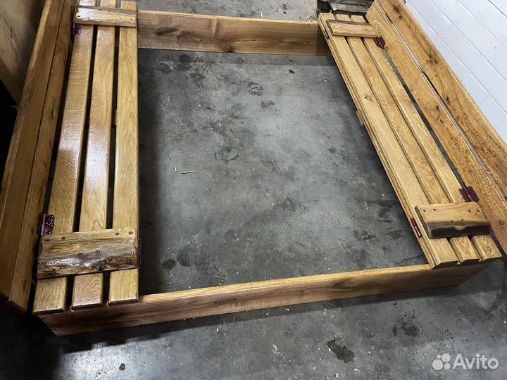 Песочница детская из дуба