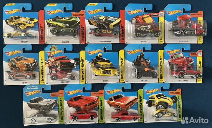 03.05.Машинки Hot Wheels 2014-2017