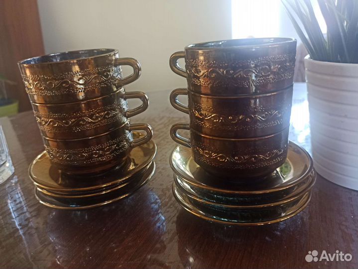 Чайный сервис, 6 пар