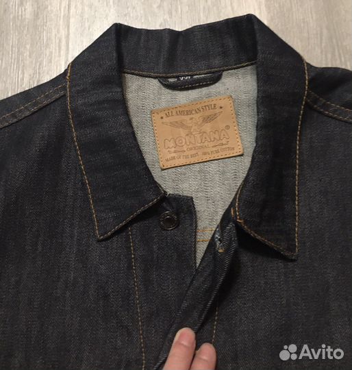 Джинсовая куртка мужская montana