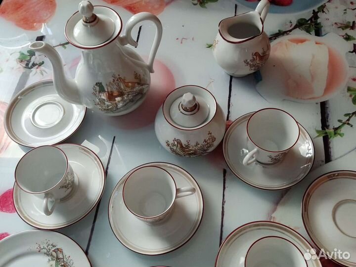 Чайно кофейный сервиз СССР