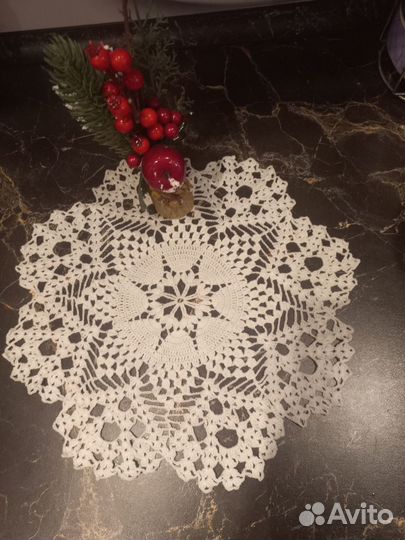 Салфетки вязаные крючком