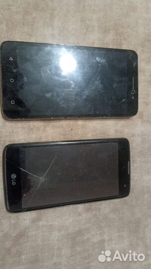 Продам два телефона рабочие