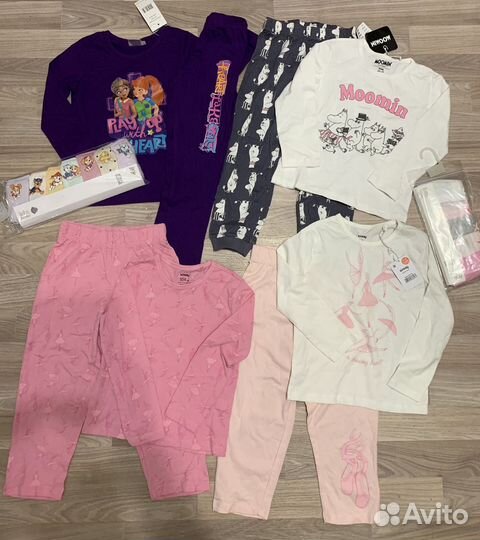 Пижамы много для девочек H&M
