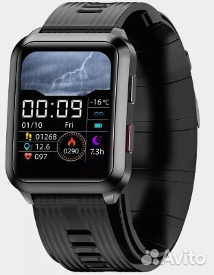 Фитнес-браслет-тонометр с манжетой и компрессором