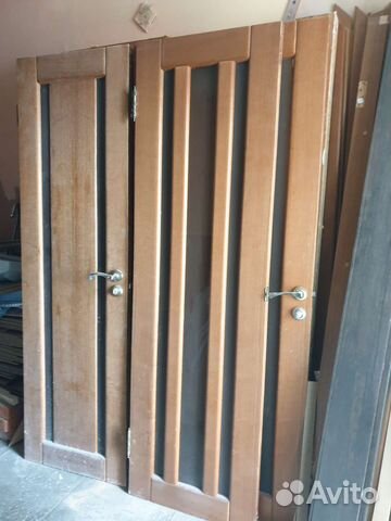 Межкомнатные двери бу массив с коробкой