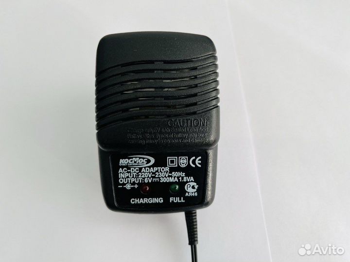 Адаптер 6V AC-DC для фонарей Космос AccuPro