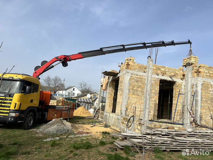 Scania 4-Series с КМУ, 2002