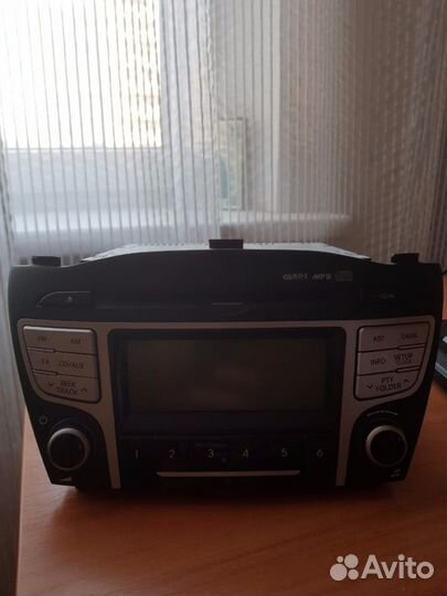 Автомагнитола штатная на машину hundai ix35