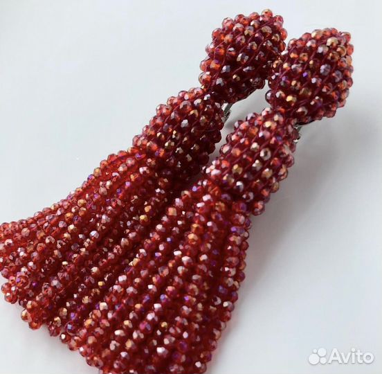 Серьги ручная работа