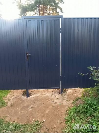 Заборы из профнастила / заборы из штакетника