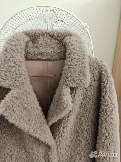 Шуба из овечей шерсти в идеальном состоянии