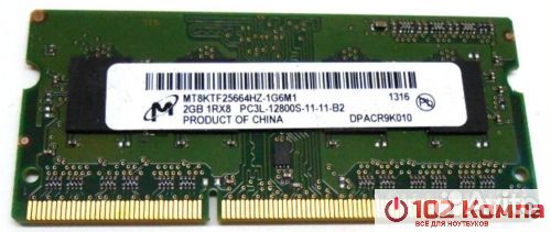 Оперативная память micron DDR3 sdram SO-dimm memor