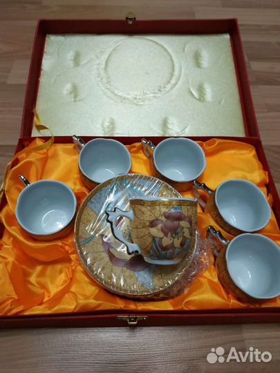 Кофейный сервиз фарфоровый Ямасен