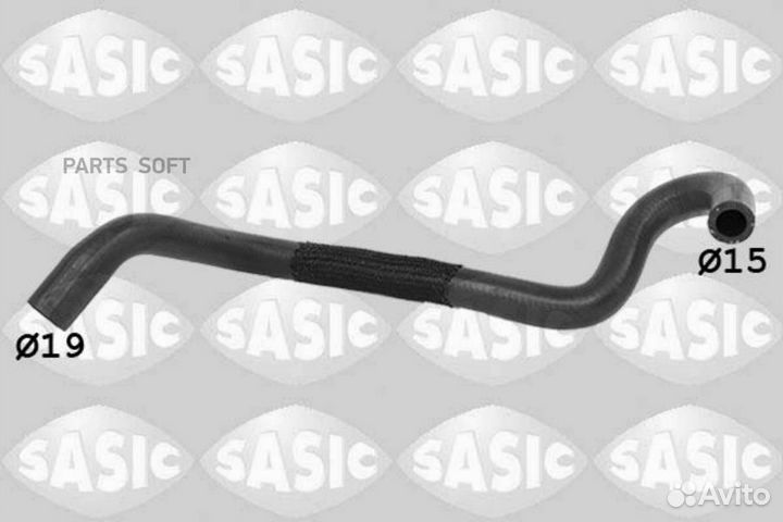 Sasic 3406491 Патрубок системы охлаждения ford C-Max Focus Galaxy Mondeo S-Max