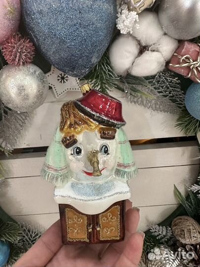 Елочные игрушки ручной работы 