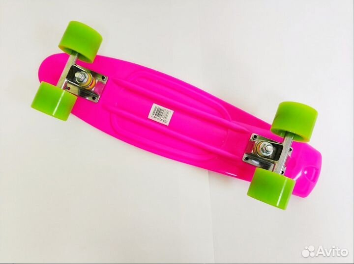Детский пени борд скейтборд розовый