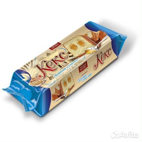 Кекс Русский Бисквит Варёная сгущёнка 225 г