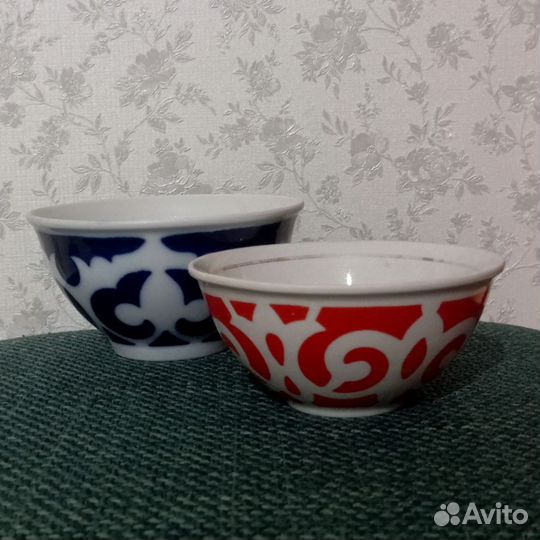 2 пиалы СССР винтаж