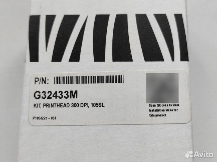 Термоголовка для принтера шк Zebra 105SL, 300dpi