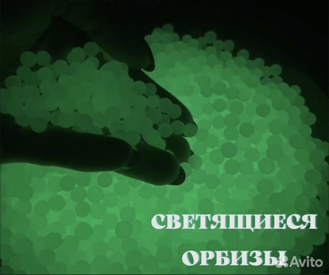 Орбизы 7мм-8мм растущие в воде. 5000шт