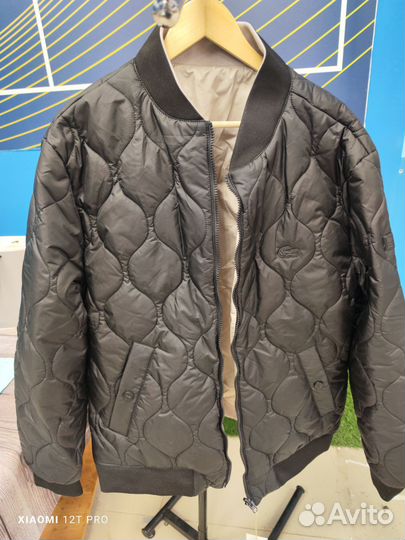 Бомбер мужской lacoste