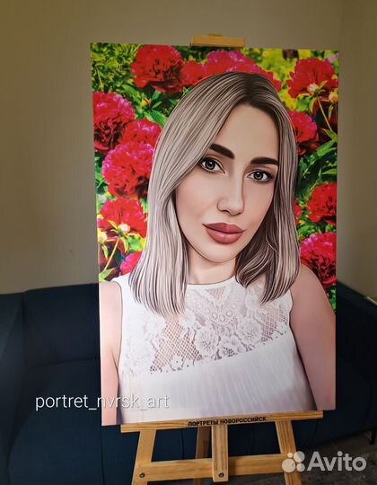 Портрет по фотографии