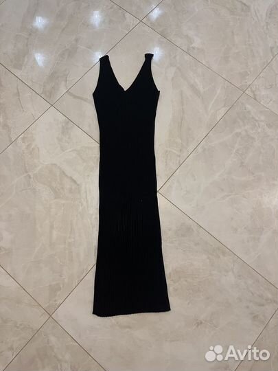 Платье трикотажное