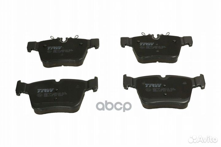 Колодки задние GDB2154 TRW