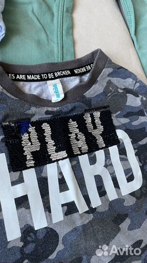 Пакет брендовых вещей на мальчика 4-7 лет