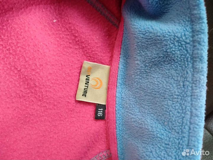 Флисовая кофта на девочку